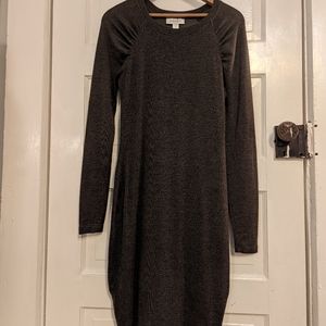 A Pea in the Pod sweater dress olive green size small